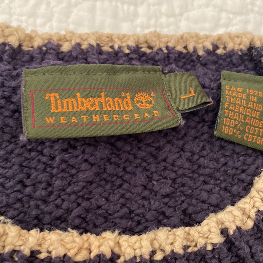 Beautiful TIMBERLAND Sweater - LARGE - Fabulous Condition - Picture 3 of 8